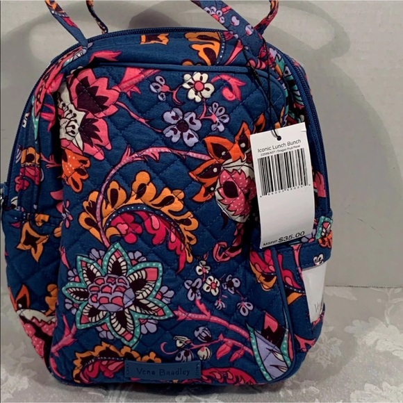 Vera Bradley Handbags - NWT Vera Bradley Dragon Fruit Floral Lunch Bag